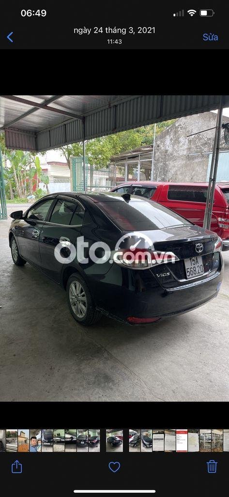 Toyota Vios 2019 - Bán Toyota Vios 1.5G sản xuất 2019, màu đen, 495 triệu