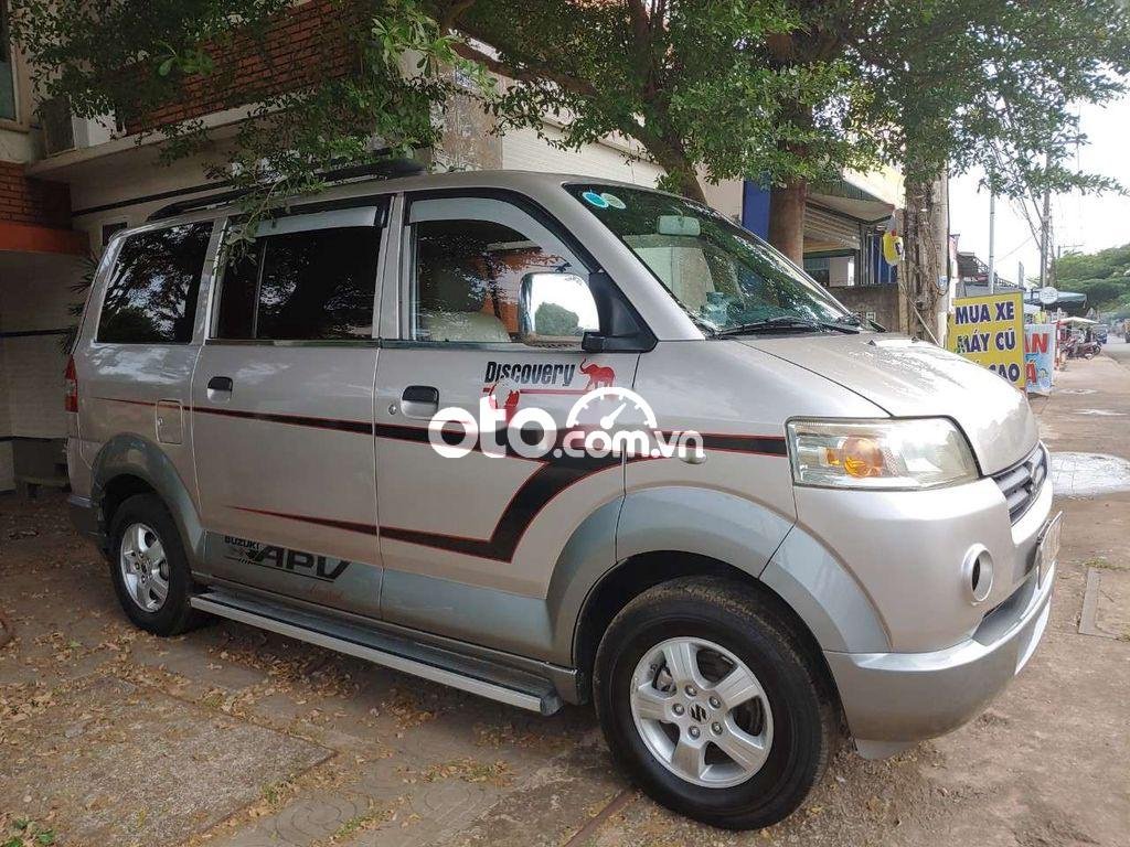 Suzuki APV 2007 - Bán Suzuki APVn MT năm 2007, màu bạc, nhập khẩu nguyên chiếc, 185tr