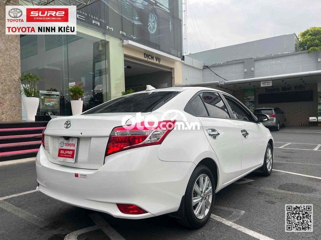 Toyota Vios 2017 - Bán ô tô Toyota Vios 1.5E MT năm 2017, màu trắng số sàn