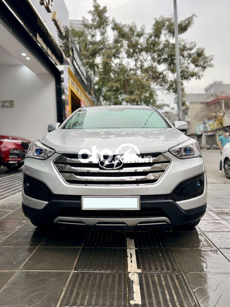 Hyundai Santa Fe 2013 - Bán Hyundai Santa Fe 2.2L AT 2WD sản xuất năm 2013, màu trắng