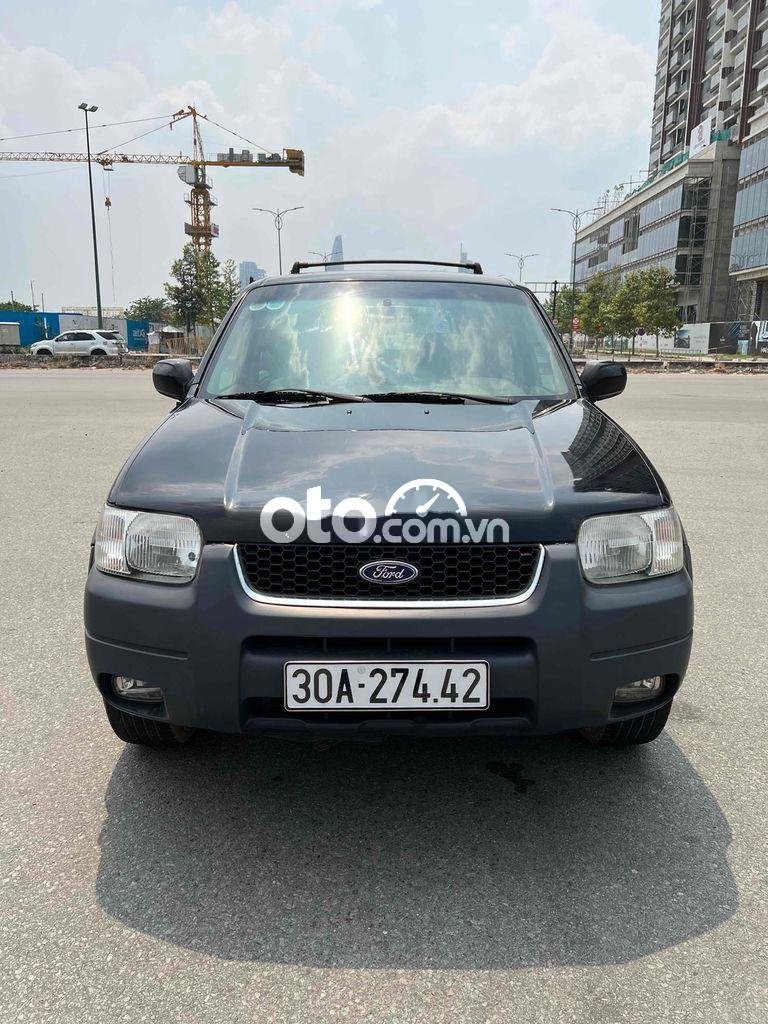 Ford Escape 2003 - Cần bán gấp Ford Escape XLT AT năm 2003, màu đen