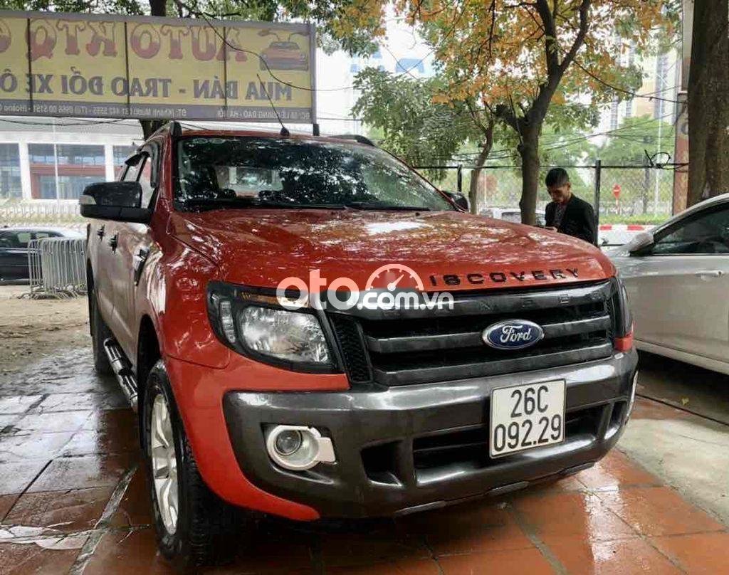 Ford Ranger 2014 - Bán ô tô Ford Ranger Wildtrak 3.2 4x4 AT năm 2014, màu đỏ, nhập khẩu