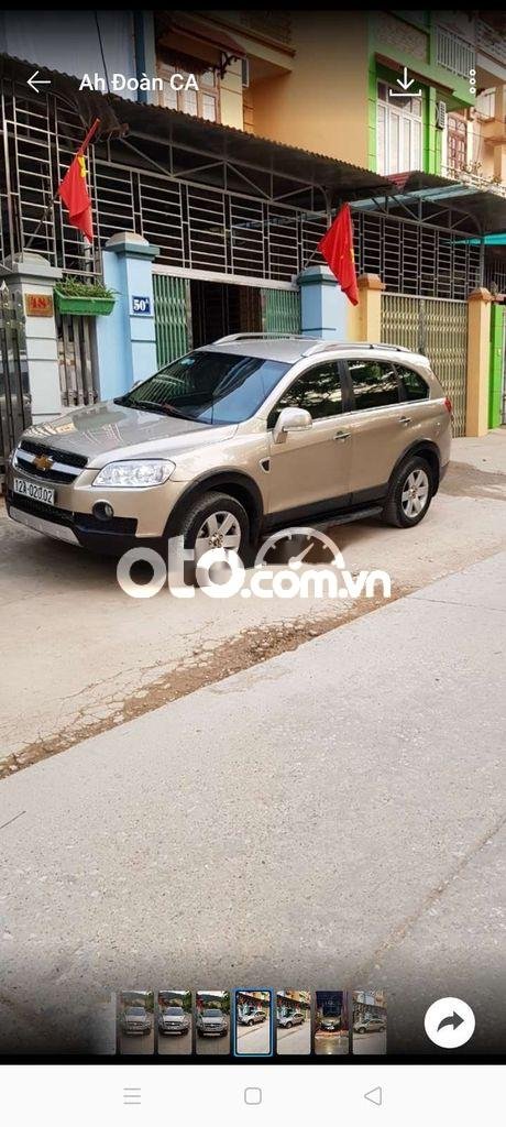 Chevrolet Captiva 2007 - Bán Chevrolet Captiva 2.4 sản xuất 2007, màu nâu còn mới