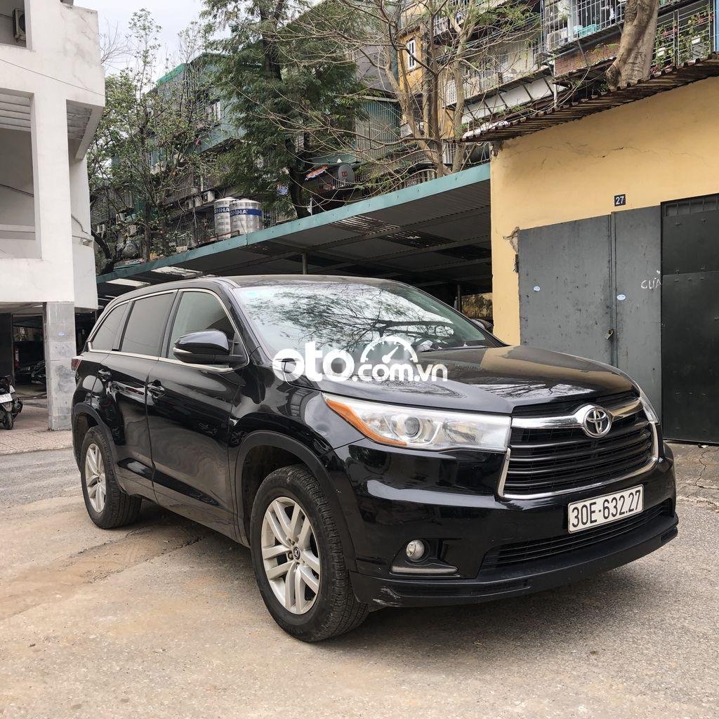 Toyota Highlander 2015 - Bán Toyota Highlander 2.7L sản xuất năm 2015, màu đen, xe nhập