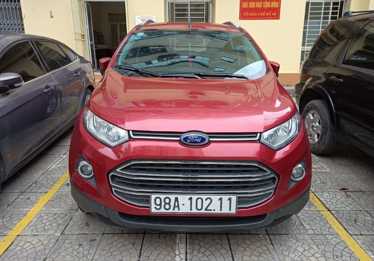 Ford EcoSport 2016 - Bán Ford EcoSport 1.5L năm sản xuất 2016, màu đỏ còn mới giá cạnh tranh