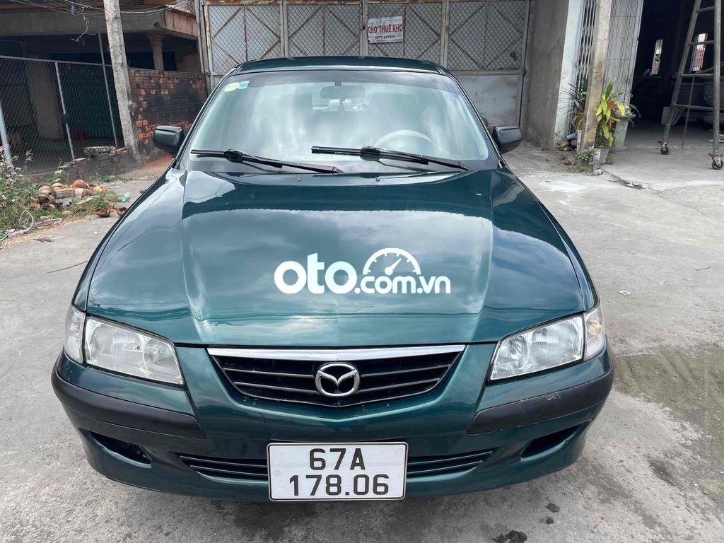 Mazda 626 2003 - Cần bán Mazda 626 MT sản xuất 2003, màu xanh lục giá cạnh tranh