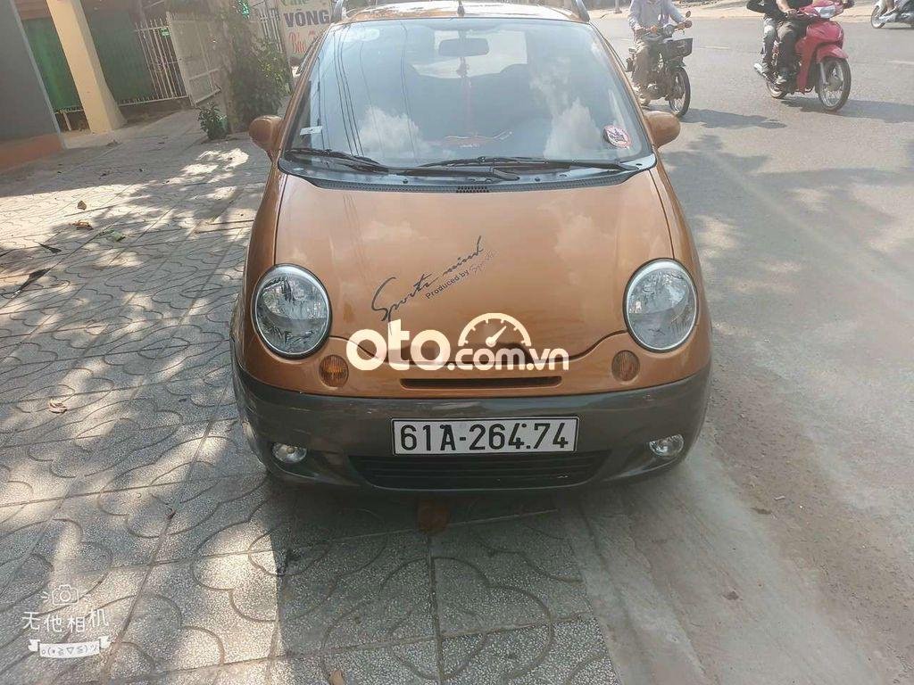 Daewoo Matiz 2003 - Bán Daewoo Matiz năm sản xuất 2003, màu nâu, nhập khẩu, giá 79tr