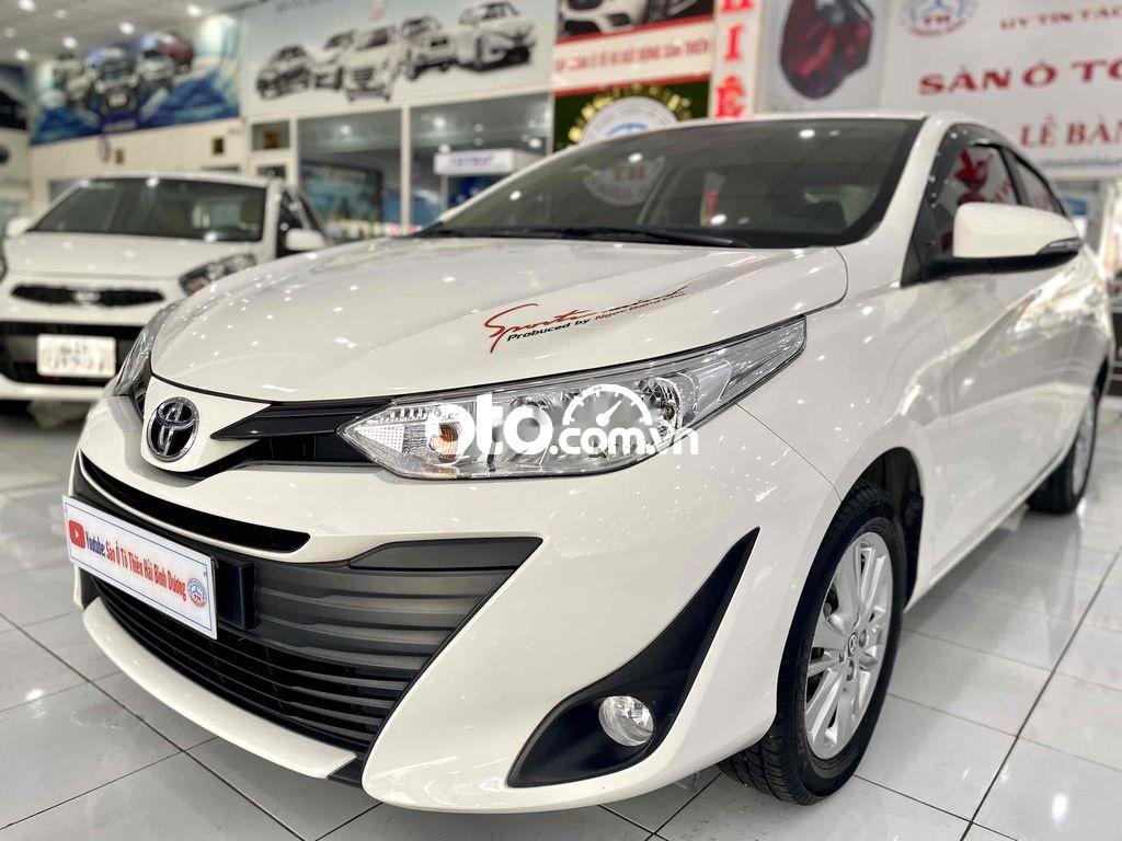 Toyota Vios 2019 - Bán ô tô Toyota Vios 1.5G AT năm sản xuất 2019, màu trắng, nhập khẩu