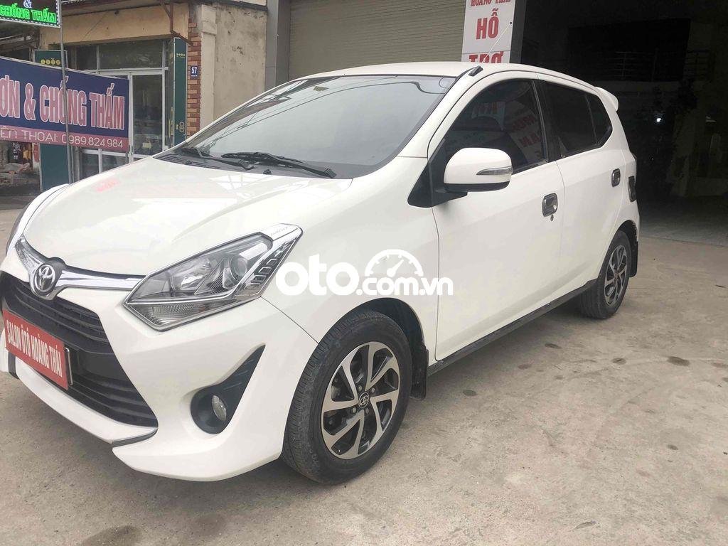 Toyota Wigo 2019 - Bán Toyota Wigo 1.2G AT sản xuất 2019, màu trắng, 348tr