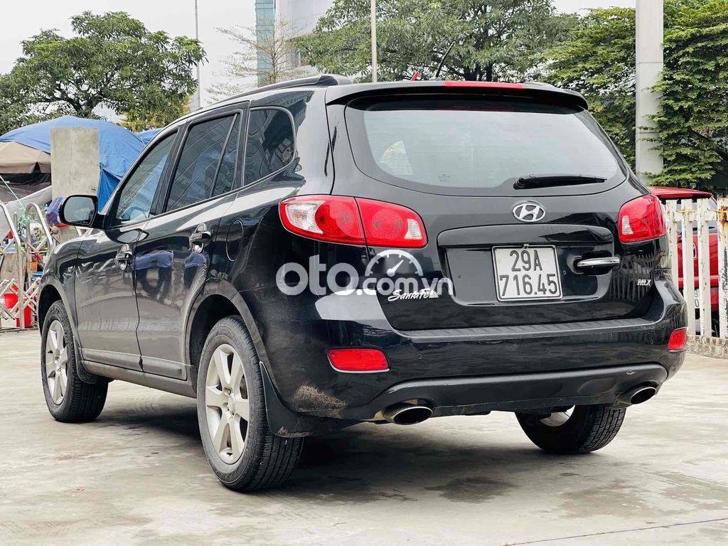 Hyundai Santa Fe 2009 - Bán Hyundai Santa Fe MLX sản xuất 2009, màu đen, xe nhập