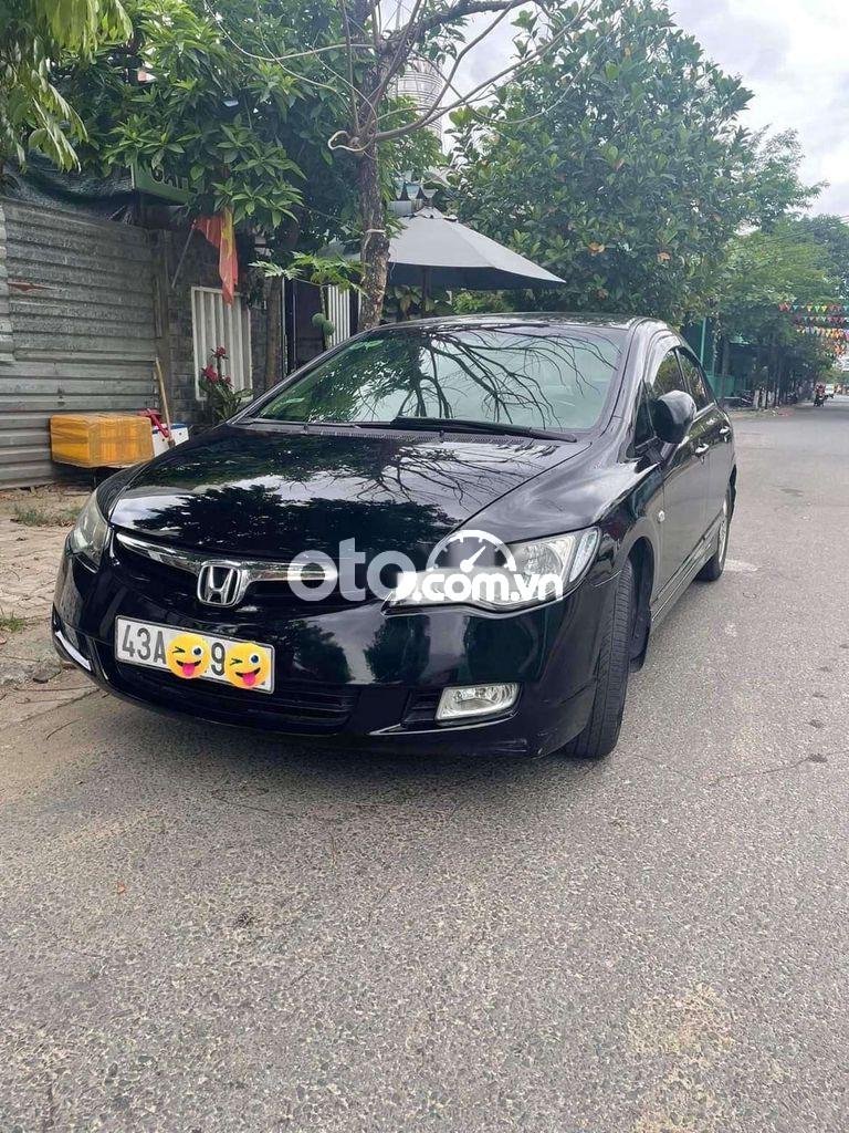 Honda Civic 2007 - Cần bán gấp Honda Civic 1.8 AT sản xuất năm 2007, màu đen 