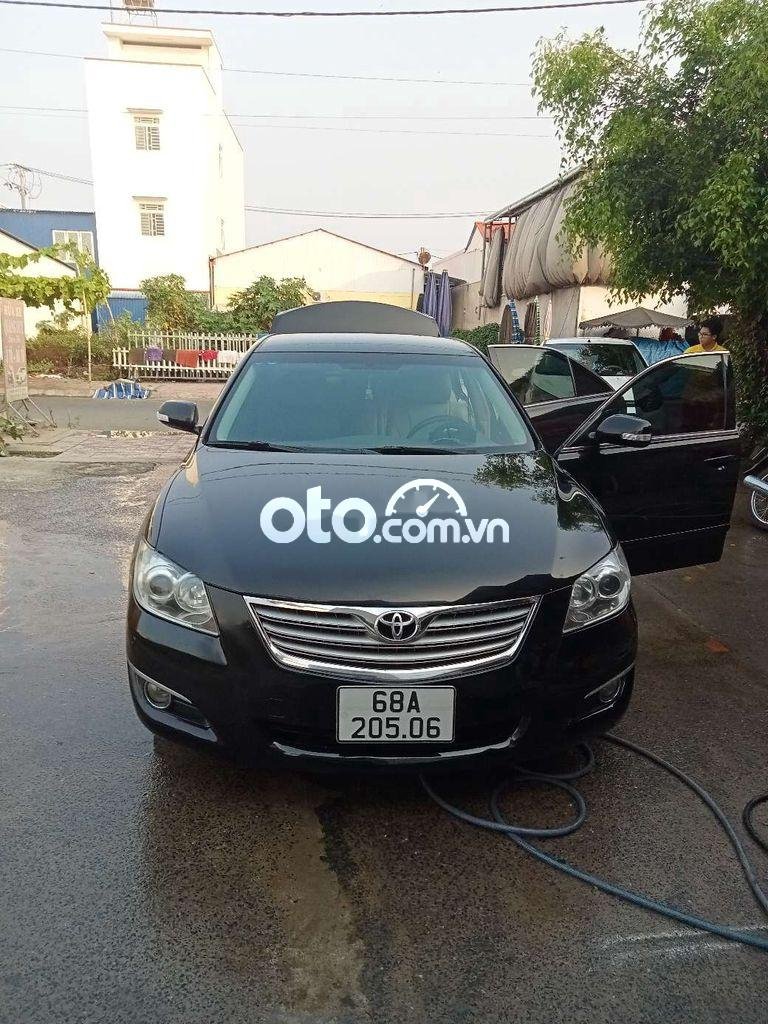 Toyota Camry 2007 - Bán xe Toyota Camry năm sản xuất 2007, màu đen, giá 375tr