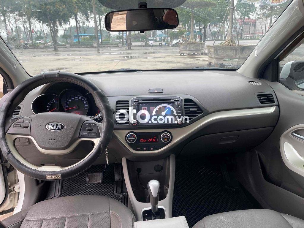 Kia Morning 2015 - Bán Kia Morning Si 1.25AT sản xuất 2015, màu trắng, 295 triệu