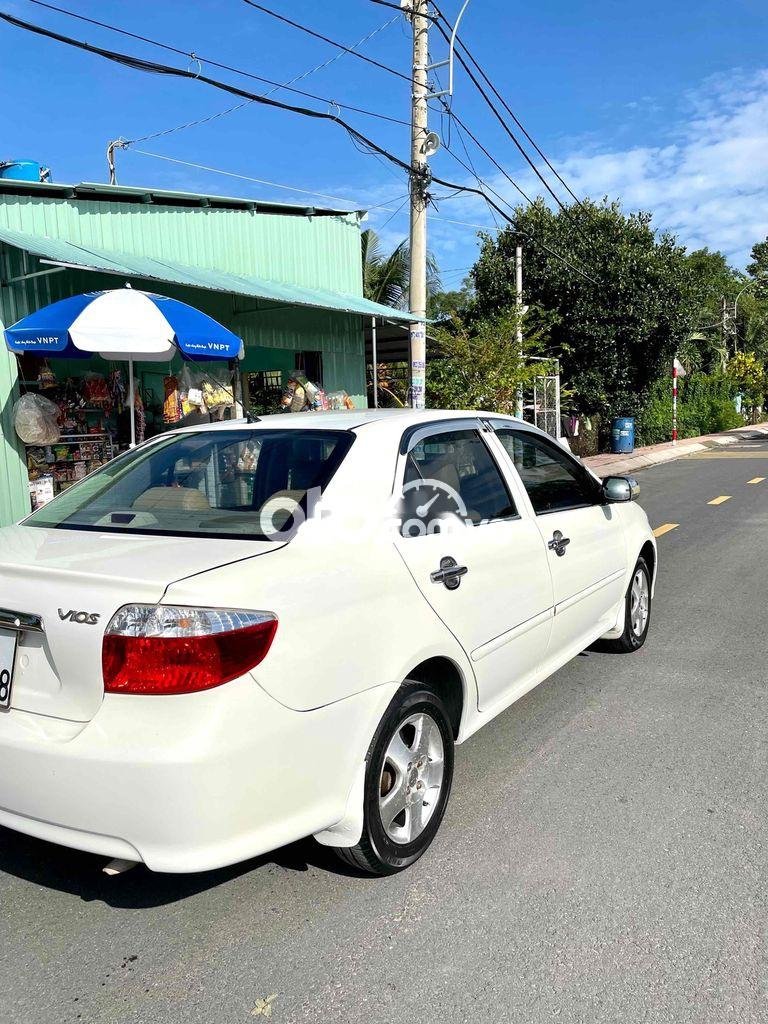 Toyota Vios 2003 - Bán Toyota Vios 1.5E MT sản xuất năm 2003, màu trắng