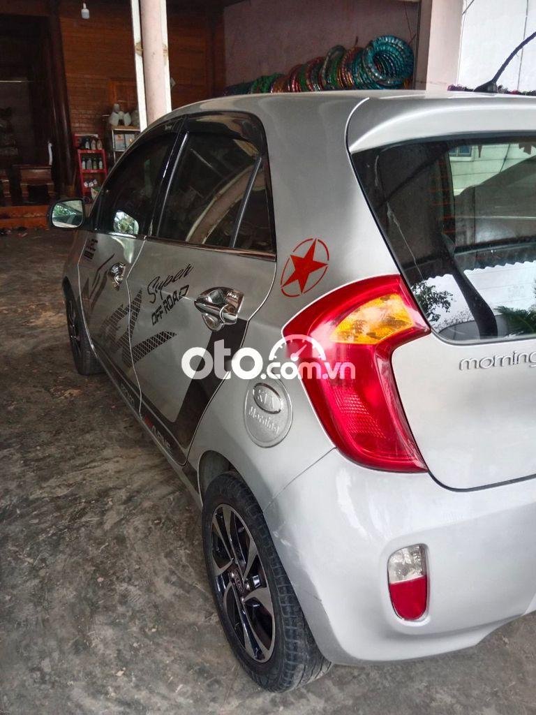 Kia Morning 2014 - Cần bán xe Kia Morning năm 2014, màu bạc