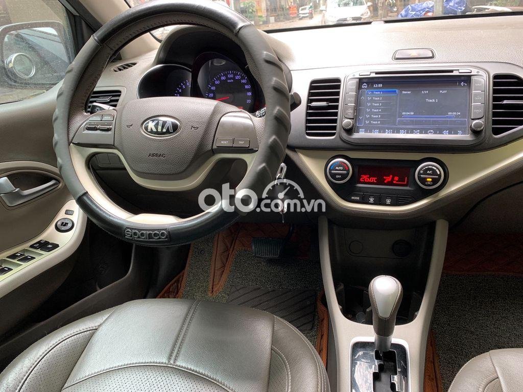 Kia Morning 2016 - Cần bán Kia Morning Si 1.25AT năm sản xuất 2016, màu bạc giá cạnh tranh