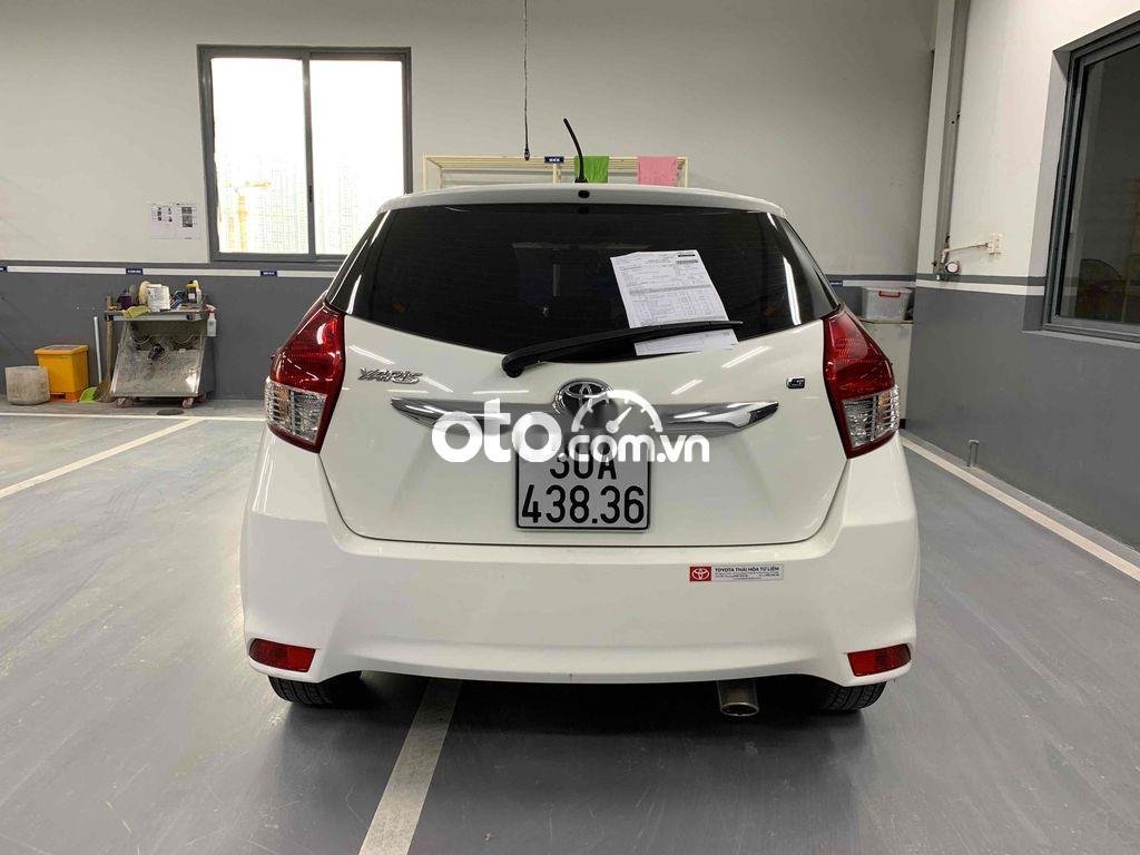 Toyota Yaris 2014 - Bán ô tô Toyota Yaris 1.5G năm 2014, màu trắng, nhập khẩu