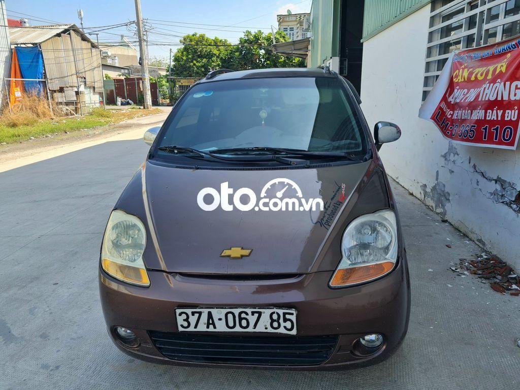 Chevrolet Spark 2009 - Bán Chevrolet Spark năm sản xuất 2009, màu nâu 