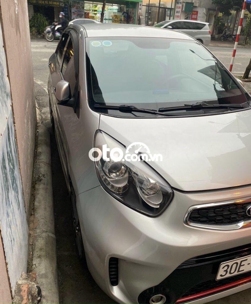 Kia Morning 2016 - Cần bán Kia Morning Si 1.25AT năm sản xuất 2016, màu bạc giá cạnh tranh