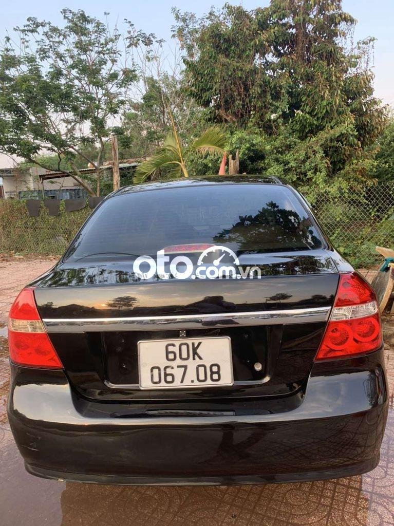 Daewoo Gentra 2008 - Bán Daewoo Gentra năm sản xuất 2008, màu đen xe gia đình