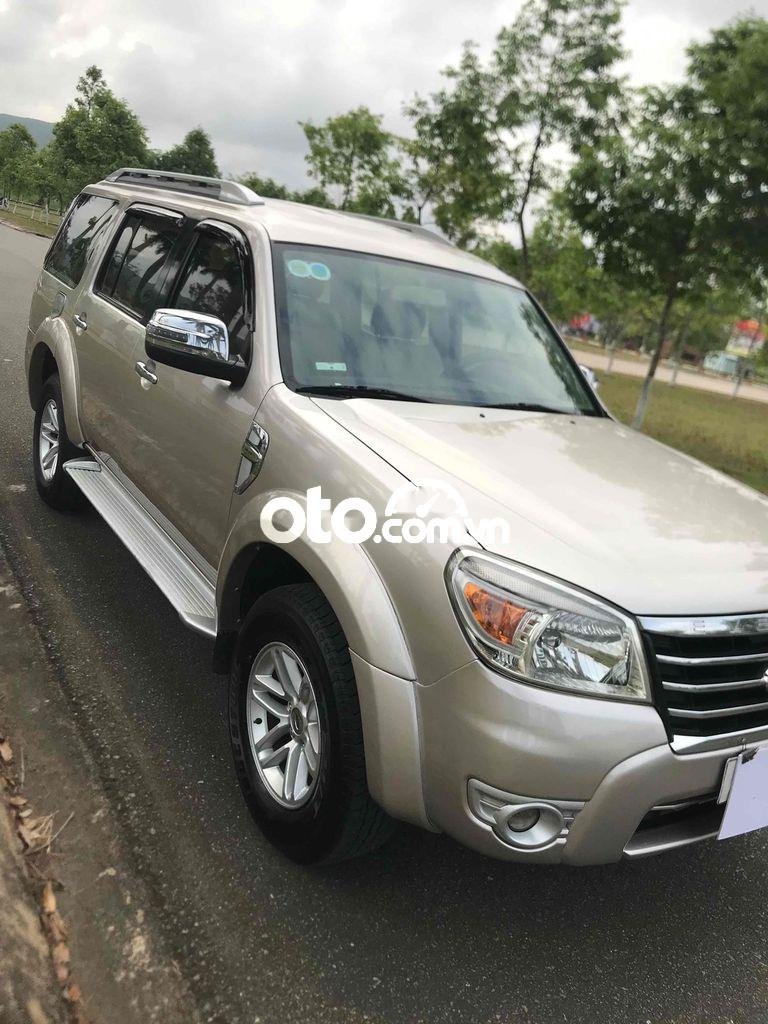 Ford Everest 2009 - Cần bán Ford Everest sản xuất năm 2009, màu vàng, nhập khẩu