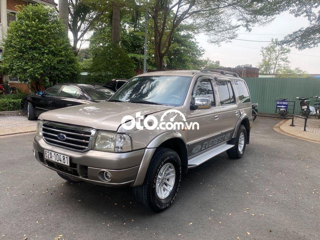 Ford Everest 2007 - Cần bán gấp Ford Everest sản xuất năm 2007, màu vàng 