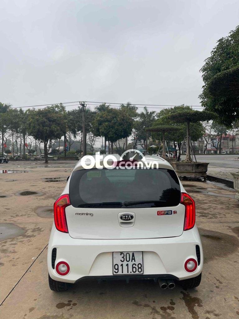 Kia Morning 2015 - Bán Kia Morning Si 1.25AT sản xuất 2015, màu trắng, 295 triệu