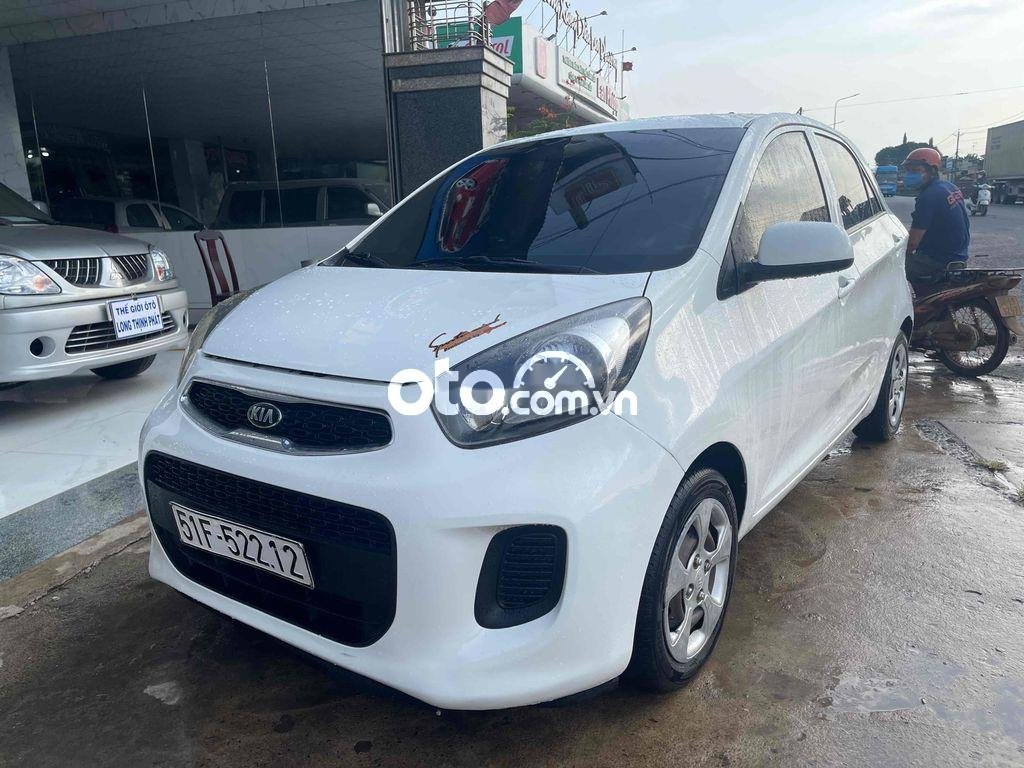 Kia Morning 2015 - Bán xe Kia Morning Si 1.25 MT sản xuất 2015, màu trắng số sàn, 182 triệu