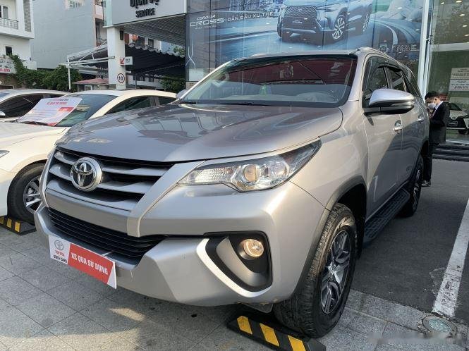 Toyota Fortuner 2019 - Cần bán Toyota Fortuner 2.4MT 4x2 sản xuất 2019, màu bạc giá cạnh tranh