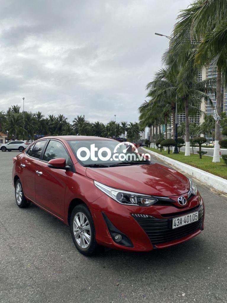 Toyota Vios 2018 - Cần bán lại xe Toyota Vios 1.5G AT sản xuất năm 2018, màu đỏ