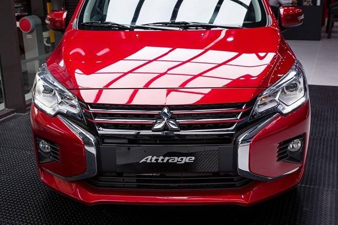 Mitsubishi Attrage 2021 - Bán ô tô Mitsubishi Attrage 1.2L MT sản xuất 2021, nhập khẩu nguyên chiếc, 375 triệu