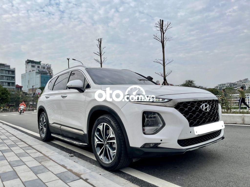 Hyundai Santa Fe 2020 - Cần bán xe Hyundai Santa Fe 2.2D Premium sản xuất 2020, màu trắng