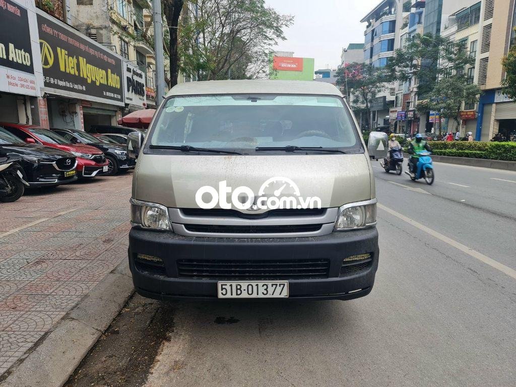 Toyota Hiace 2009 - Bán Toyota Hiace sản xuất năm 2009 số sàn, 16 chỗ