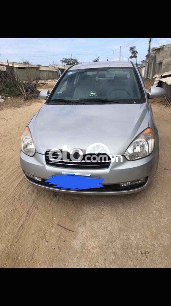 Hyundai Verna 2007 - Xe Hyundai Verna 1.4MT sản xuất 2007, màu bạc, nhập khẩu, số sàn