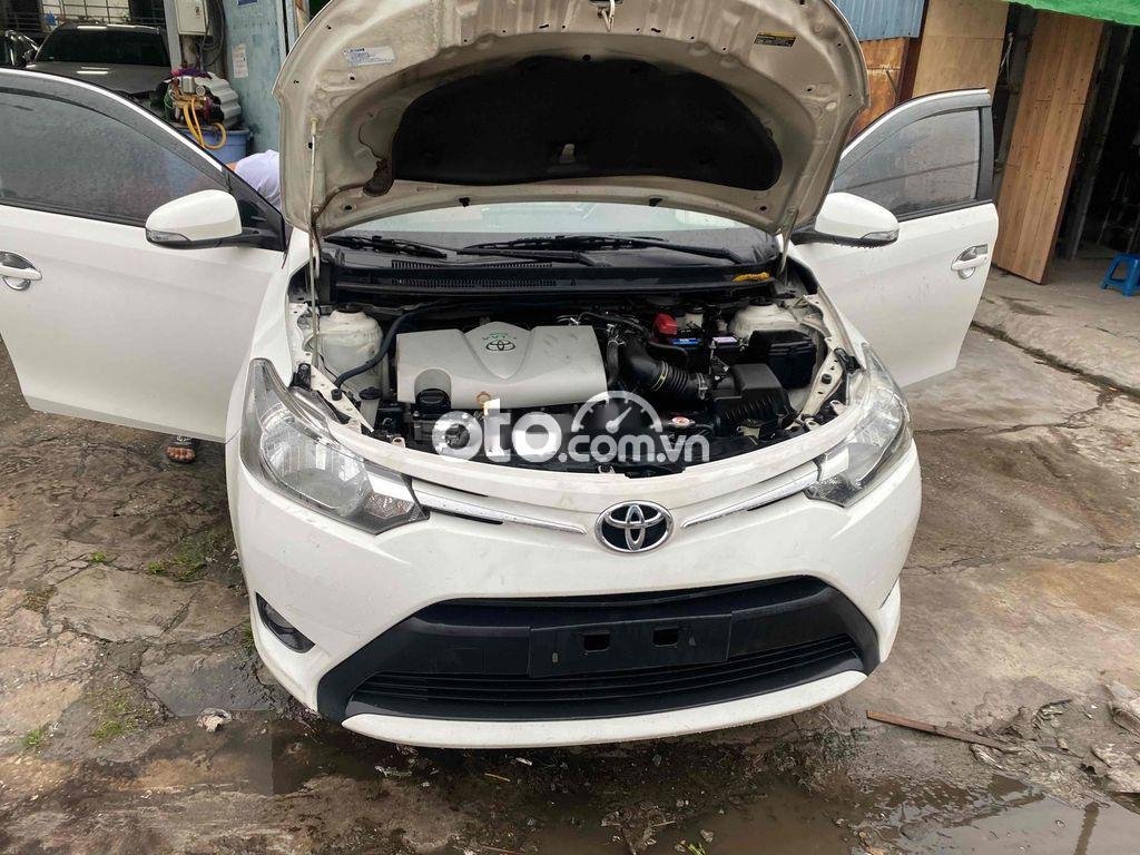 Toyota Vios 2016 - Bán xe Toyota Vios 1.5 CVT sản xuất 2016, màu trắng, 395tr