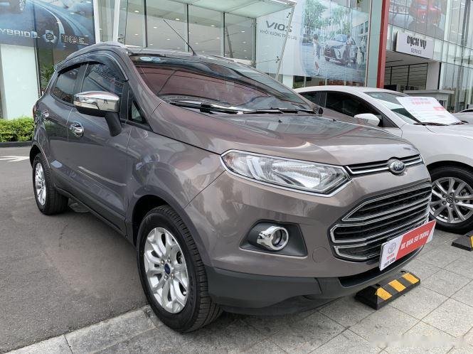 Ford EcoSport 2016 - Xe Ford EcoSport Titanium 1.5L AT sản xuất năm 2016, màu xám, giá 420tr