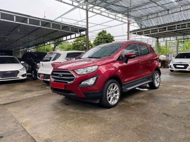 Ford EcoSport 2018 - Bán Ford EcoSport 1.5L Titanium 2018, màu đỏ số tự động, 485tr