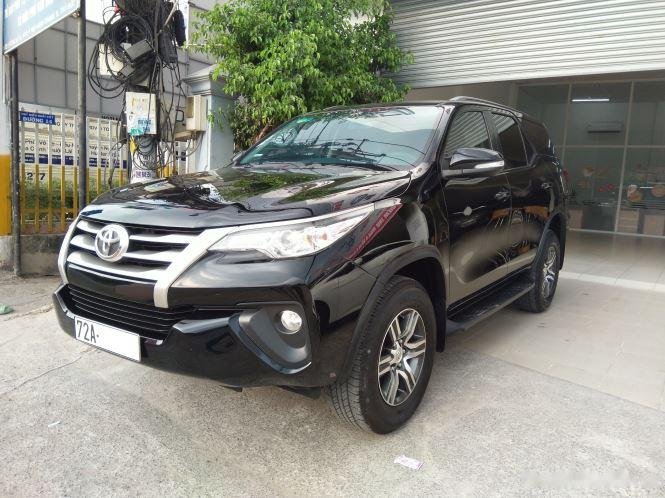 Toyota Fortuner 2017 - Bán xe Toyota Fortuner 2.4MT sản xuất 2017, màu đen, giá chỉ 806 triệu