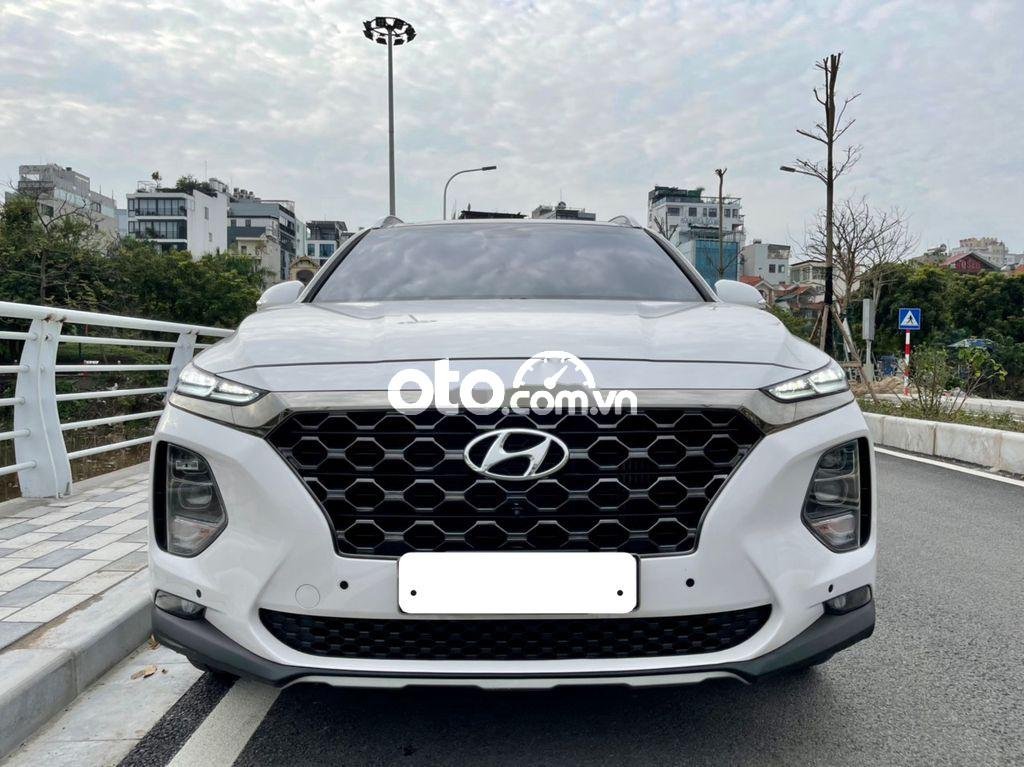 Hyundai Santa Fe 2020 - Cần bán xe Hyundai Santa Fe 2.2D Premium sản xuất 2020, màu trắng