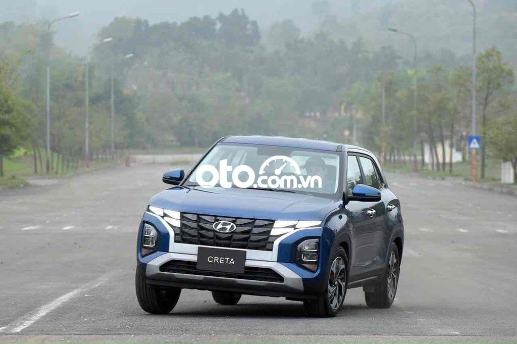 Hyundai Creta 2022 - Bán Hyundai Creta 1.5L tiêu chuẩn năm 2022, màu xanh lam, nhập khẩu