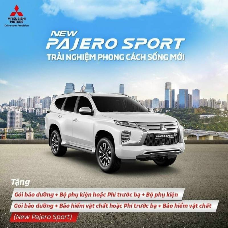 Mitsubishi Pajero 2021 - Cần bán Mitsubishi Pajero năm sản xuất 2021, màu trắng, xe nhập