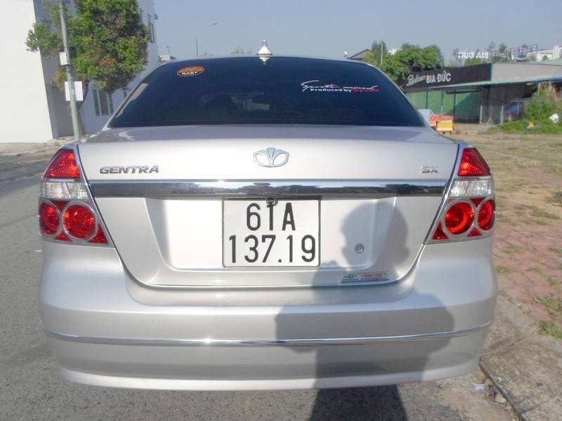 Daewoo Gentra 2009 - Bán Daewoo Gentra năm sản xuất 2009, màu bạc, 208 triệu