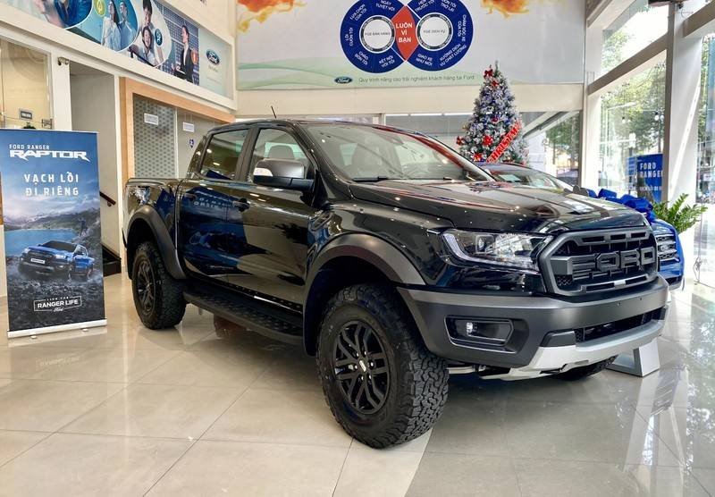 Ford Ranger 2022 - Bán Ford Ranger Raptor năm sản xuất 2022, màu đen, xe nhập