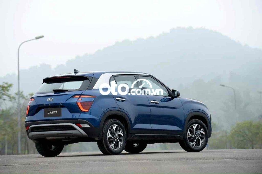 Hyundai Creta 2022 - Bán Hyundai Creta 1.5L tiêu chuẩn năm 2022, màu xanh lam, nhập khẩu