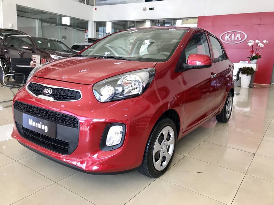 Kia Morning 2022 - Cần bán Kia Morning 1.25AT sản xuất năm 2022, màu đỏ