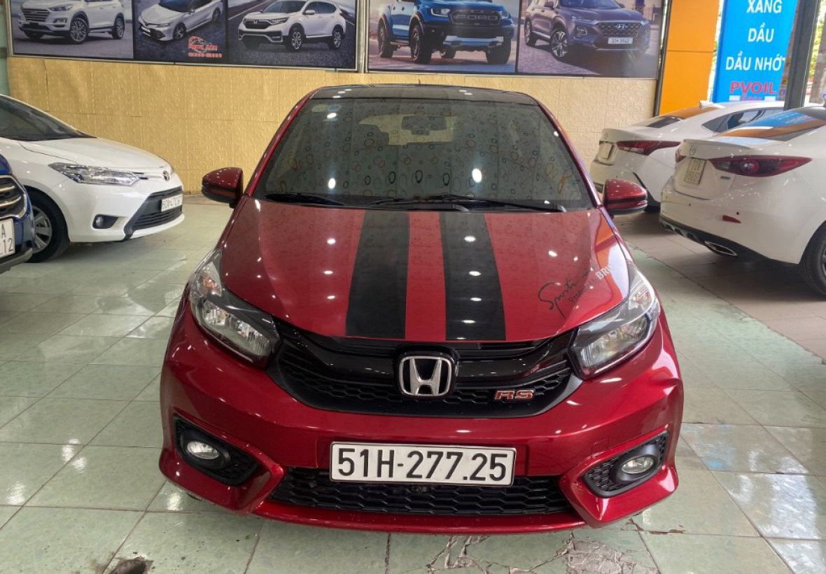 Honda Brio 2020 - Bán Honda Brio RS sản xuất 2020, màu đỏ, nhập khẩu nguyên chiếc giá cạnh tranh