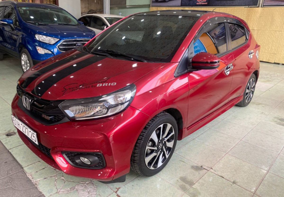 Honda Brio 2020 - Bán Honda Brio RS sản xuất 2020, màu đỏ, nhập khẩu nguyên chiếc giá cạnh tranh