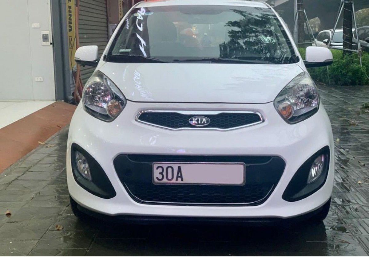 Kia Morning 2011 - Cần bán lại xe Kia Morning 1.25AT sản xuất năm 2011, màu trắng, giá 263tr