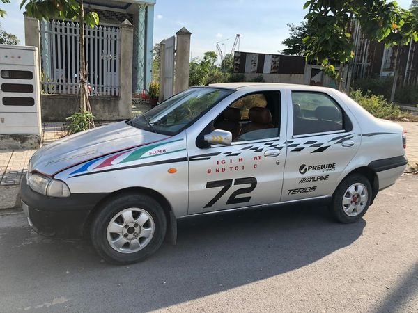 Fiat Siena 2003 - Cần bán Fiat Siena năm 2003, màu bạc