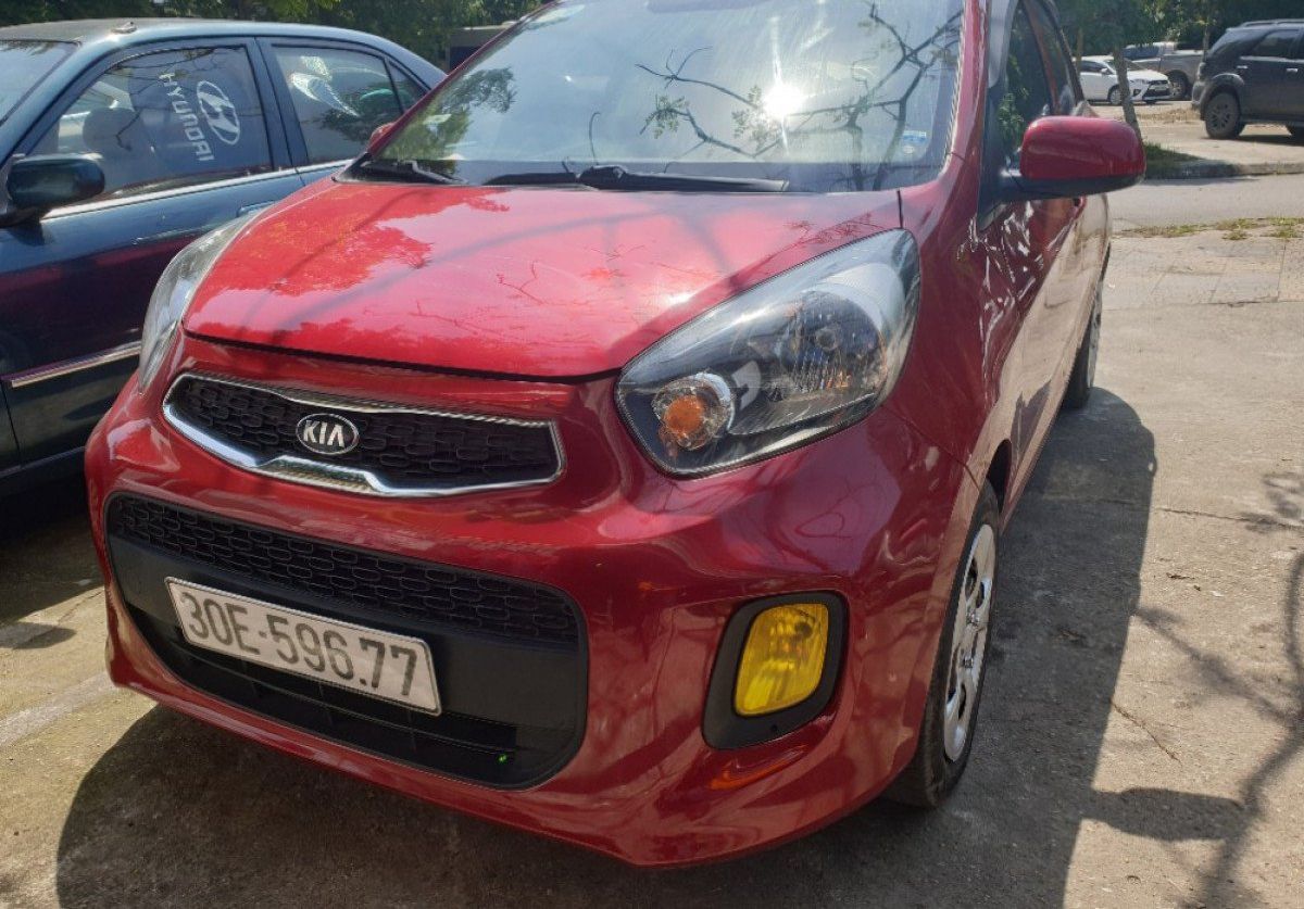 Kia Morning 2016 - Bán Kia Morning EX 1.25 MT sản xuất năm 2016, màu đỏ giá cạnh tranh